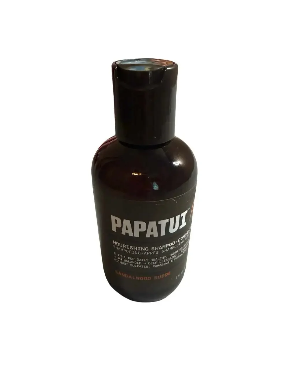 PAPATUI Nourishing Shampoo + Conditioner 2-in-1 Sandalwood Suede - 3 fl oz
